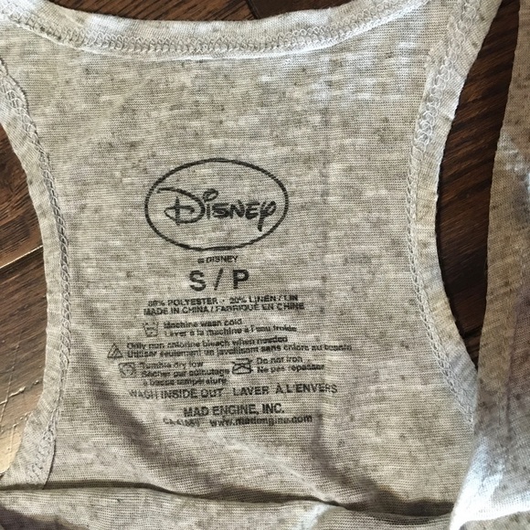 Size S Disney Mickey Mouse racer back tank - Picture 2 of 3